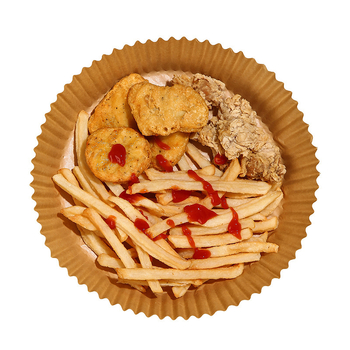 Hârtie absorbantă pentru ulei, de calitate alimentară, pentru friteuza cu aer; hârtie de copt cu strat de silicon