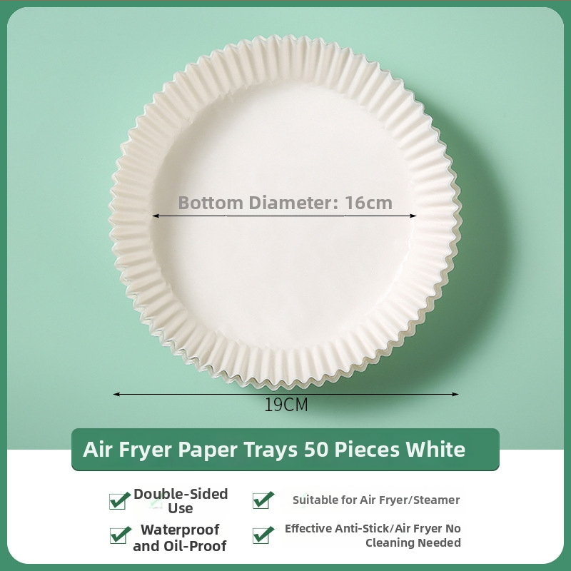 Hârtie absorbantă pentru ulei, de calitate alimentară, pentru friteuza cu aer; hârtie de copt cu strat de silicon