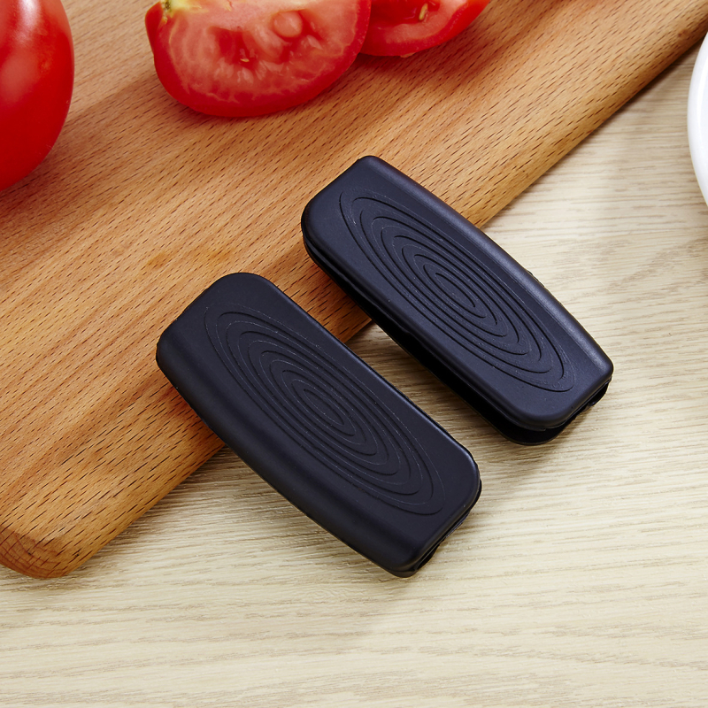 Clips din silicon pentru farfurii și boluri cu clemă din oțel inoxidabil – suport termic pentru aburi, gadget bucătărie
