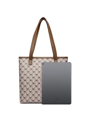 Torba Tote velike kapacitete za dnevnu upotrebu, gradski stil s retro blokom boja, nošenje u ruci ili ispod pazuha, PVC vanjski materijal, podstava od poliestera, uspravni kvadratni oblik, zatvarač, dvostruke nosive naramenice