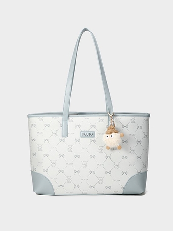 Retro PU print tote torba za žene, velika kapaciteta, elegantan izgled, svakodnevna torba za rame ili nošenje u ruci