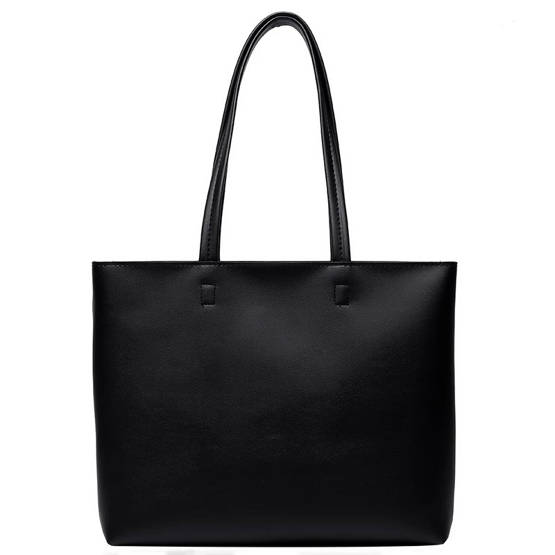 Ženska tote torbica velikog kapaciteta, minimalističkog japanskog stila, svakodnevna poslovna torba za nošenje preko ramena.