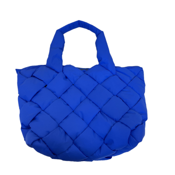 Pletene torbice od pamuka s kariranim uzorkom, žena torba velike kapacitete, casual torba za ručno nošenje ili preko ramena, jesen-zima novi model