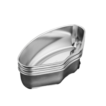 Tavă de abur din oțel inoxidabil, în formă de pală, cu capac, pentru uz casnic, grilă de abur compartimentată, compatibilă cu fierbător de orez