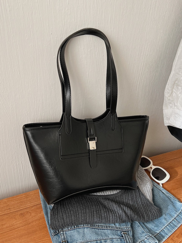 Ženska tote torba s velikim kapacitetom, luksuzan dojam, svakodnevna upotreba, retro stil