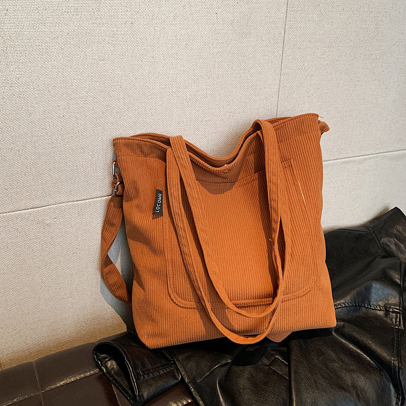 Torba velikog kapaciteta u korejskom stilu, svakodnevna modna torba za rame i crossbody, tote, kolekcija jesen-zima 2024.
