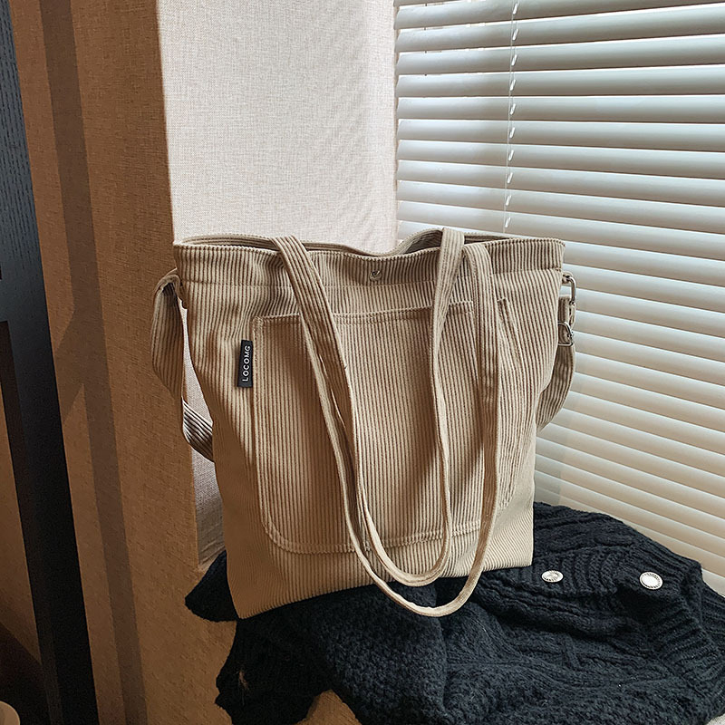 Torba velikog kapaciteta u korejskom stilu, svakodnevna modna torba za rame i crossbody, tote, kolekcija jesen-zima 2024.