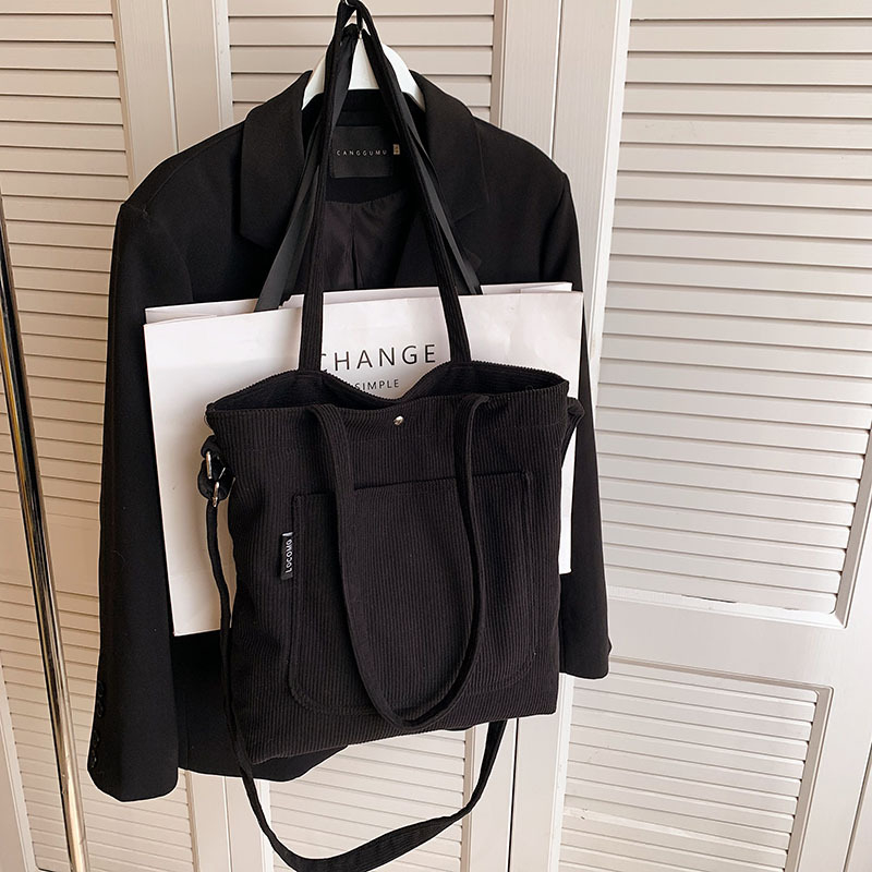 Torba velikog kapaciteta u korejskom stilu, svakodnevna modna torba za rame i crossbody, tote, kolekcija jesen-zima 2024.