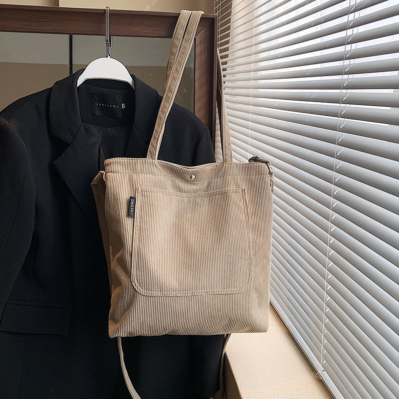 Torba velikog kapaciteta u korejskom stilu, svakodnevna modna torba za rame i crossbody, tote, kolekcija jesen-zima 2024.