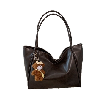 Xinjia Nova ženska tote torba velikog kapaciteta, svestrana minimalistička torba za ramena i crossbody, retro stil za posao i slobodno vrijeme