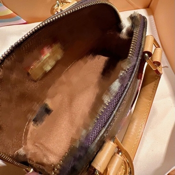 Torba u obliku školjke od prave kože s visokokvalitetnim printom, svestrana ručna i crossbody torba, srednje veličine, zatvarač, unutarnja džep za telefon, proljeće 2025