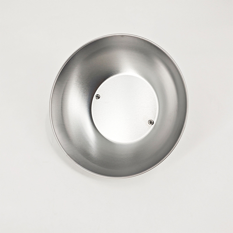 Capac din aluminiu pentru grătar exterior, capac rotund pentru tigaie de friptură, cu design arcuit înalt