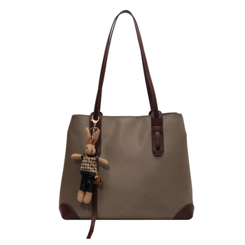 Ženska nylon torba Tote, velika zapremina, gradski minimalistički dizajn, torba za ramena, svestrana za svakodnevnu upotrebu