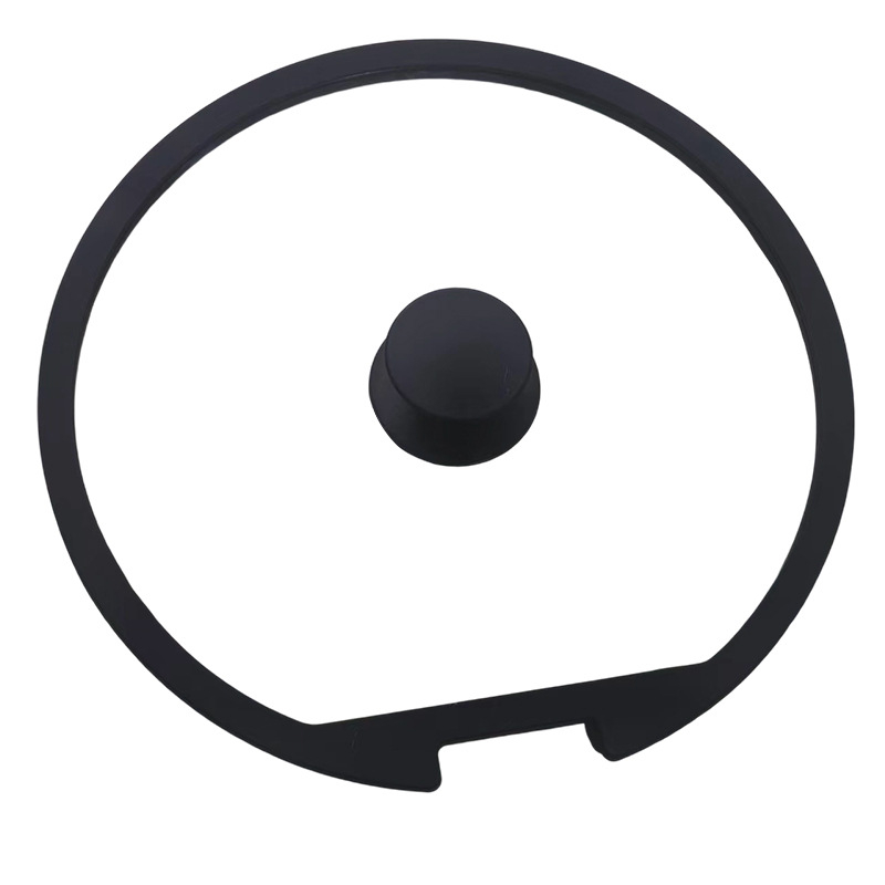 Capac de gătit din silicon și sticlă, rezistent la cădere, pentru bucătărie; capac etanș pentru tigaie și vas de aburi, universal, în mai multe dimensiuni.