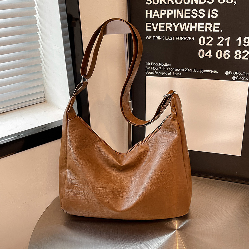 Retro ženska crossbody torba, novi stil, prostrana dnevna tote torba za svakodnevnu upotrebu
