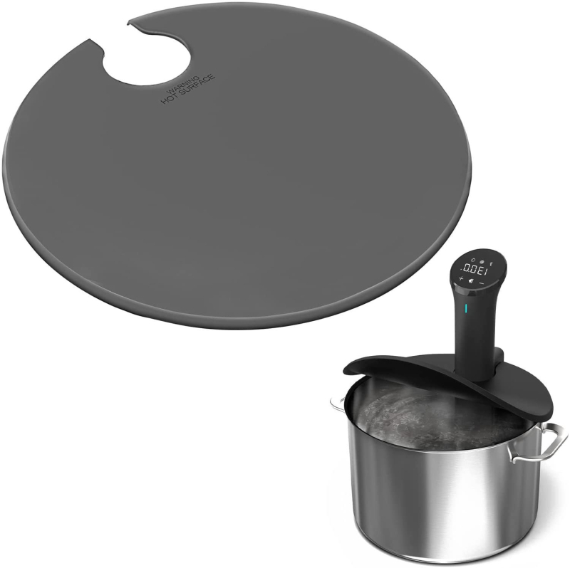 Capac din silicon pentru Sous Vide, gătire la precizie – capac vacuum pentru temperaturi reduse