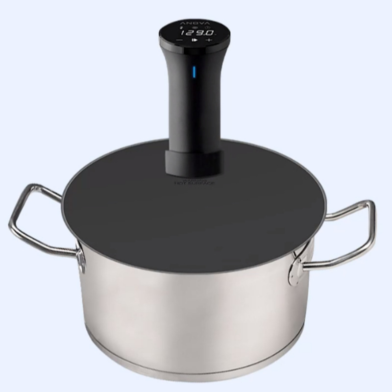 Capac din silicon pentru Sous Vide, gătire la precizie – capac vacuum pentru temperaturi reduse