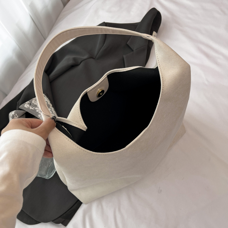 Ženska velur tote torba, novi modni retro stil, prostrana dnevna torba za nošenje na rame