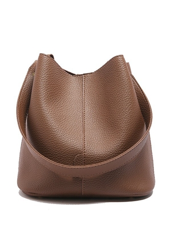 Ženska PU kanta torba, srednje veličine, minimalistički stil, crossbody torba preko ramena