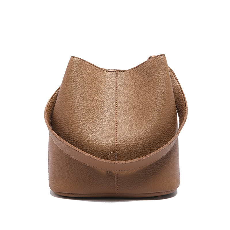 Ženska PU kanta torba, srednje veličine, minimalistički stil, crossbody torba preko ramena