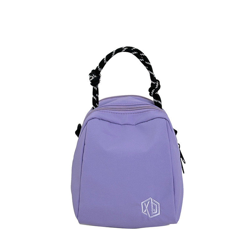 Nova mini ženska crossbody torbica s dizajnom školjke, bojama u blokovima i više pretinaca