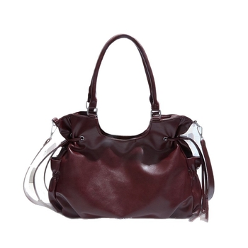 Velika retro torba za žene, jesen-zima 2026, casual crossbody tote s teksturiranom površinom