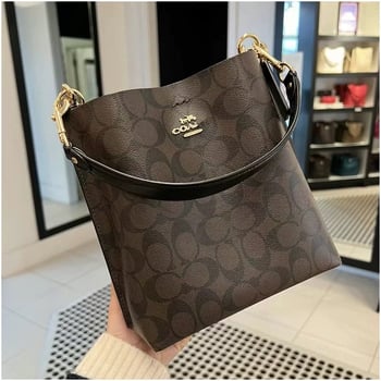 Koujia Mollie22 bucket torba – klasični monogram, jesen 2024, srednja veličina, PVC