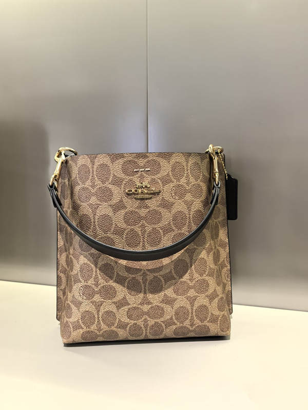 Koujia Mollie22 bucket torba – klasični monogram, jesen 2024, srednja veličina, PVC