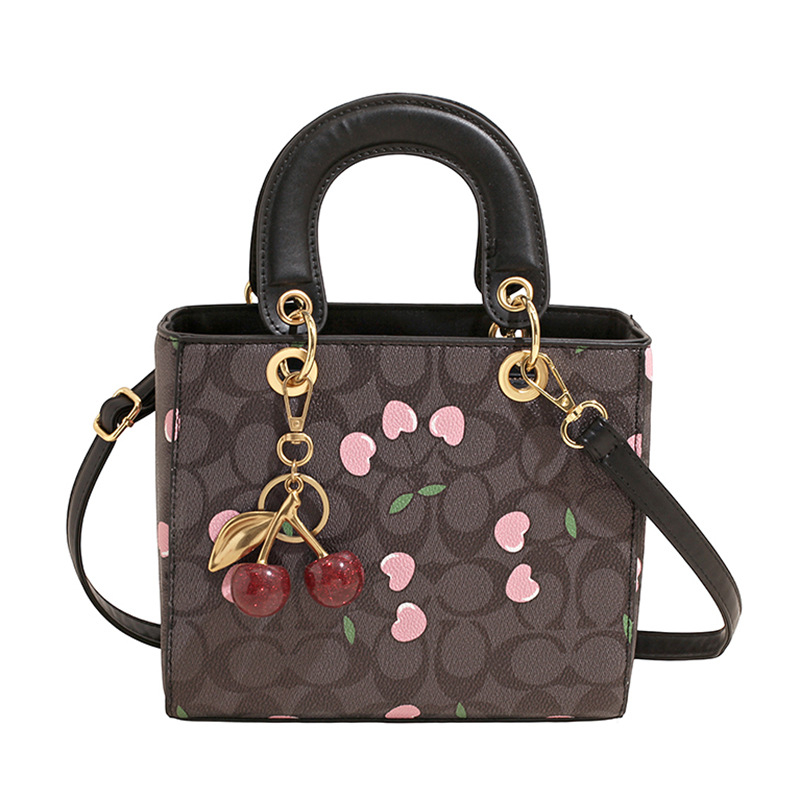2026 Nova ženska Cherry torba s ručkom i crossbody, velika kapaciteta, tote bucket torba