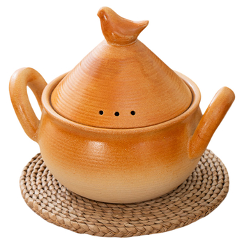 Oală ceramică pentru ghiveci, model nou, rezistentă la temperaturi ridicate, potrivită pentru flacără deschisă, capacitate mare, utilizare casnică, pentru gătit carne și supă, nu se crapă la încălzire
