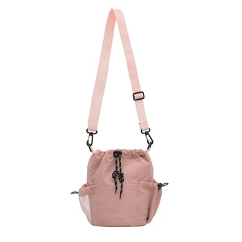 Stilna ženska crossbody torba s vezicom i bucket stilom, lagana i s velikim kapacitetom, za svakodnevnu upotrebu