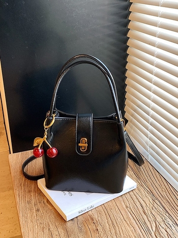 Ženska bucket torba, lagani luksuzni dojam, retro stil, crossbody za svakodnevnu upotrebu