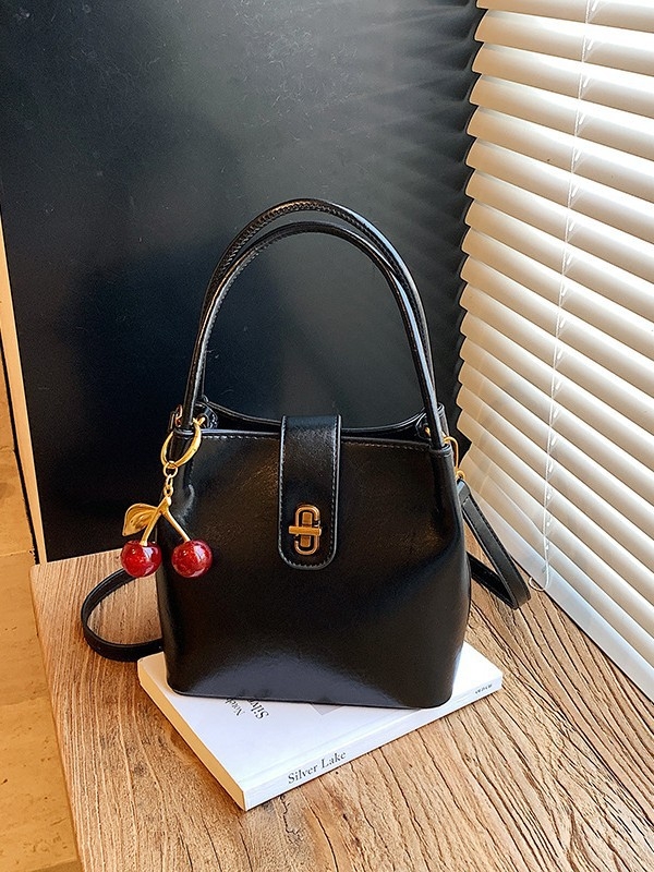 Ženska bucket torba, lagani luksuzni dojam, retro stil, crossbody za svakodnevnu upotrebu