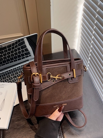 Ženska retro bucket bag 2026 — za rame, crossbody i ručno nošenje, svakodnevni stil