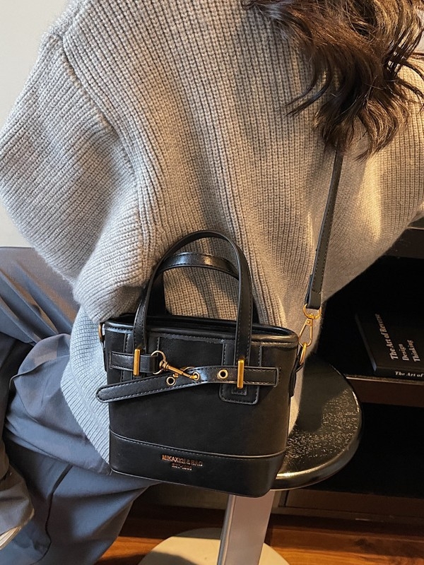 Ženska retro bucket bag 2026 — za rame, crossbody i ručno nošenje, svakodnevni stil