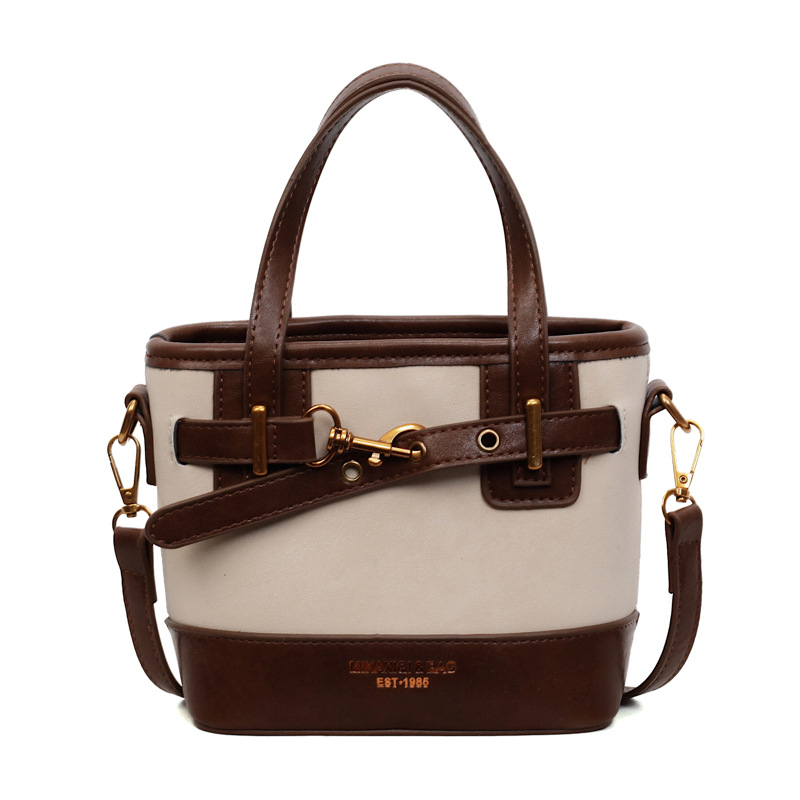 Ženska retro bucket bag 2026 — za rame, crossbody i ručno nošenje, svakodnevni stil