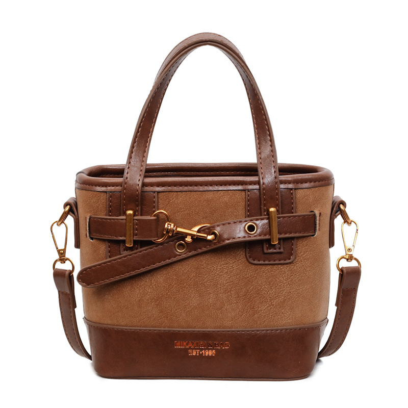 Ženska retro bucket bag 2026 — za rame, crossbody i ručno nošenje, svakodnevni stil