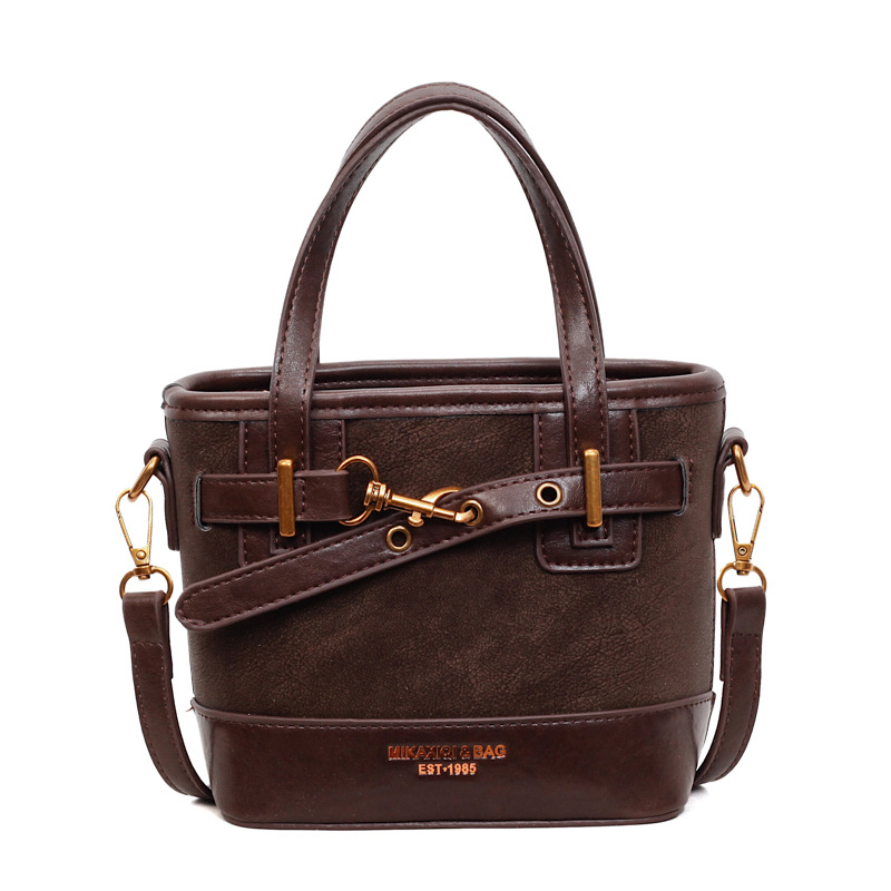 Ženska retro bucket bag 2026 — za rame, crossbody i ručno nošenje, svakodnevni stil