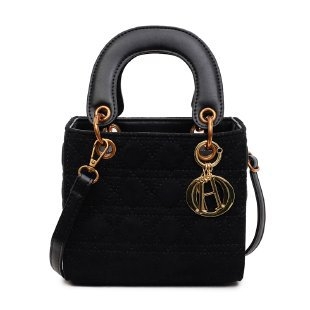 Niche dizajnerska ženska mini torbica s prešivanim uzorkom, preko ramena/crossbody, inspirirana Dianom