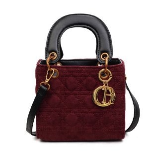 Niche dizajnerska ženska mini torbica s prešivanim uzorkom, preko ramena/crossbody, inspirirana Dianom