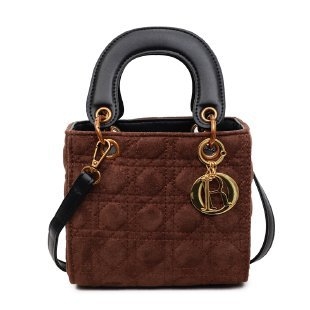 Niche dizajnerska ženska mini torbica s prešivanim uzorkom, preko ramena/crossbody, inspirirana Dianom