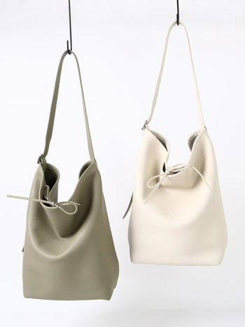 Torba Tote od kože prvog sloja, bucket bag, velika zapremina, za nošenje preko ramena