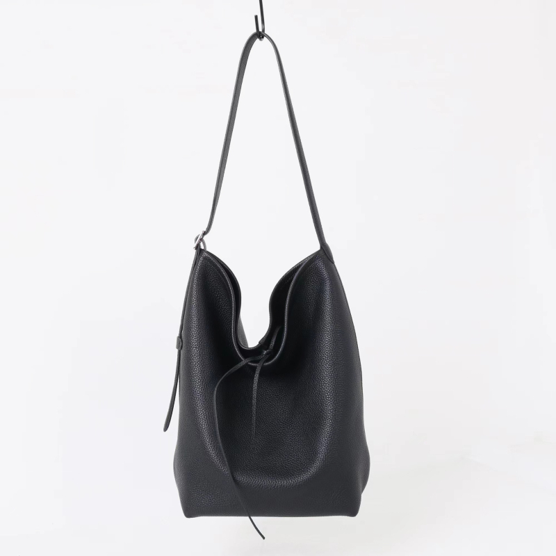 Torba Tote od kože prvog sloja, bucket bag, velika zapremina, za nošenje preko ramena