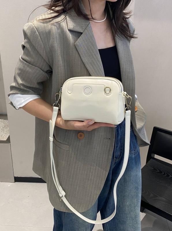 Ženska torbica od prave kože s pretincem za novac i džepom za telefon, Mahjong stil, koža prve klase, mini crossbody torba, 2025