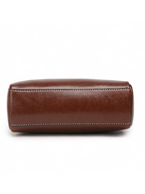 Ženska torbica od prave kože s pretincem za novac i džepom za telefon, Mahjong stil, koža prve klase, mini crossbody torba, 2025