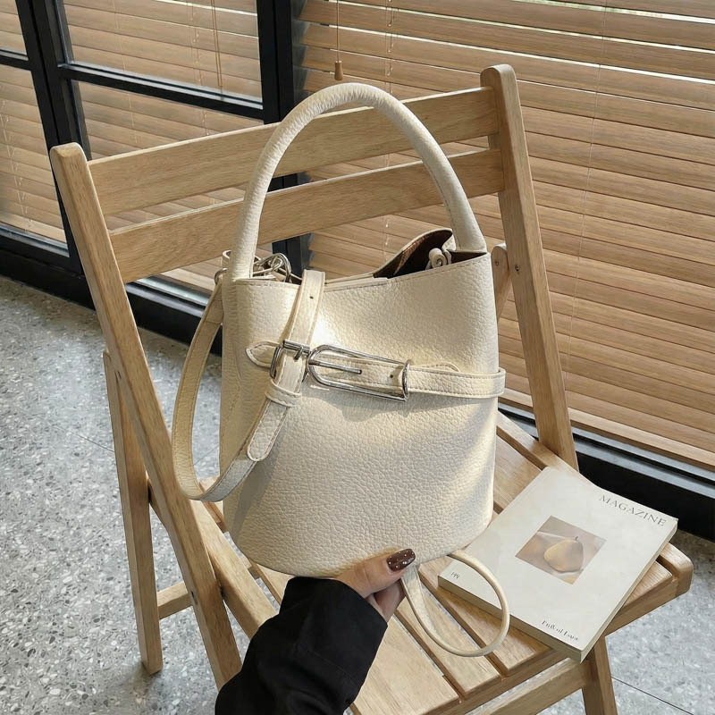 PU bucket torba za žene, velika kapaciteta, pogodna za svakodnevnu upotrebu — ručna, na rame ili crossbody