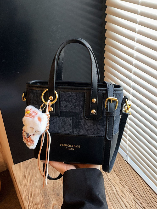 2026 nova retro torbica za ramena od PU kože, elegantna bucket torba za žene, svestran crossbody stil