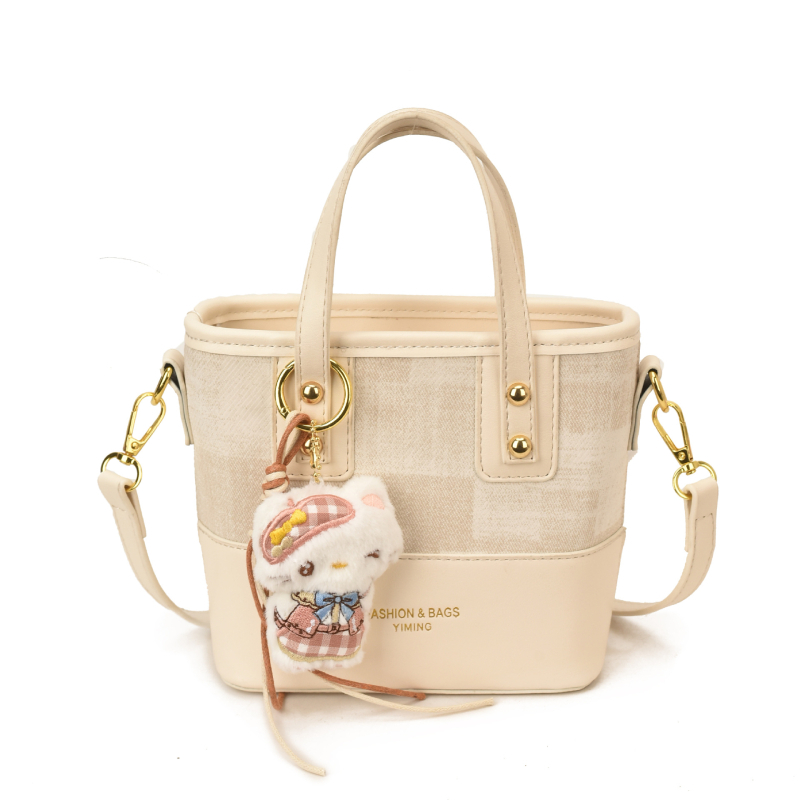 2026 nova retro torbica za ramena od PU kože, elegantna bucket torba za žene, svestran crossbody stil
