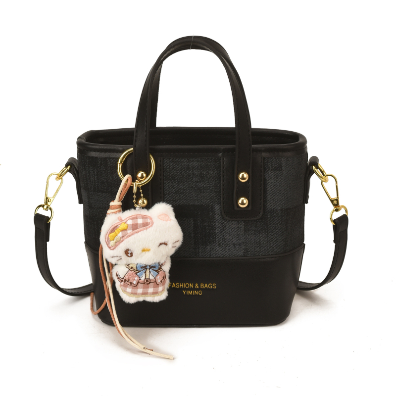 2026 nova retro torbica za ramena od PU kože, elegantna bucket torba za žene, svestran crossbody stil