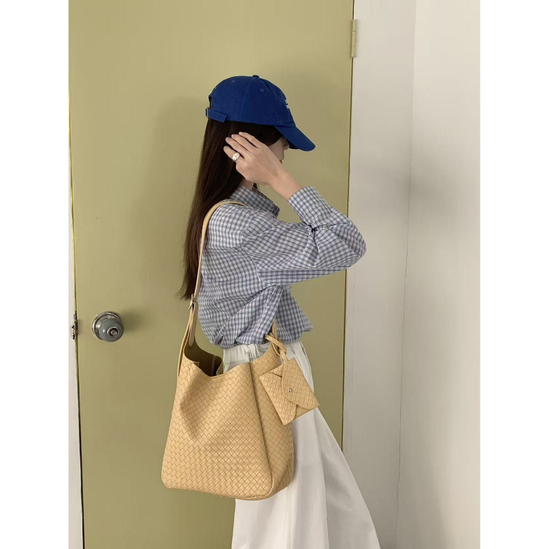 Ženska torba Multi-fruit, PU tote velike kapacitete, korejskog stila, crossbody preko ramena, 2026 novi model